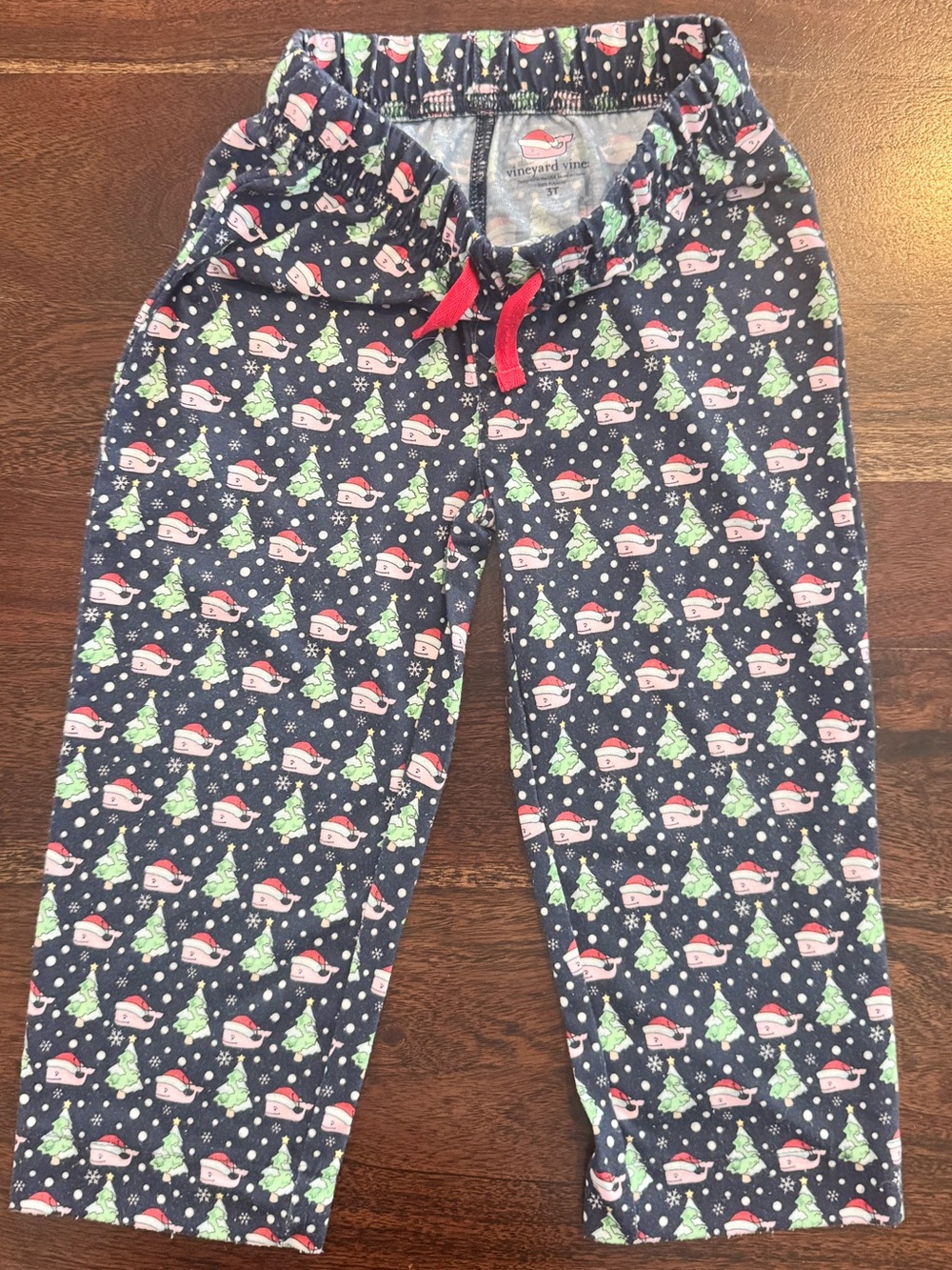 Vineyard Vines Navy Christmas Pajamas